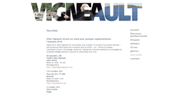 Desktop Screenshot of gillesvigneault.com